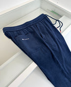Marineblauer Velours Hosenrock mit Kordelzug – Damen