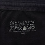 Black Cotton Spider Graphic Wide-Leg - Men's