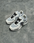 White Mesh Colourblock Chunky - Women's