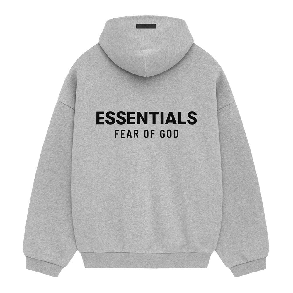 Black Cotton Text Logo Pullover - Men's