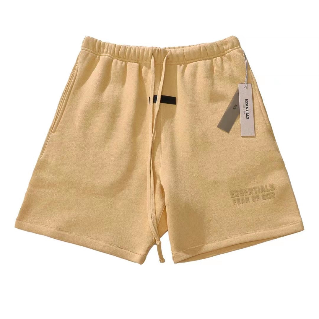 Brown Cotton Logo Drawstring - Men's