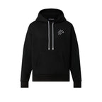 Signature Hoodie With Embroidery – this smart hoodie is made from brushed back cotton felpa and has a lined hood, – LUX VERSE Luxury Designer Fashion Outlet