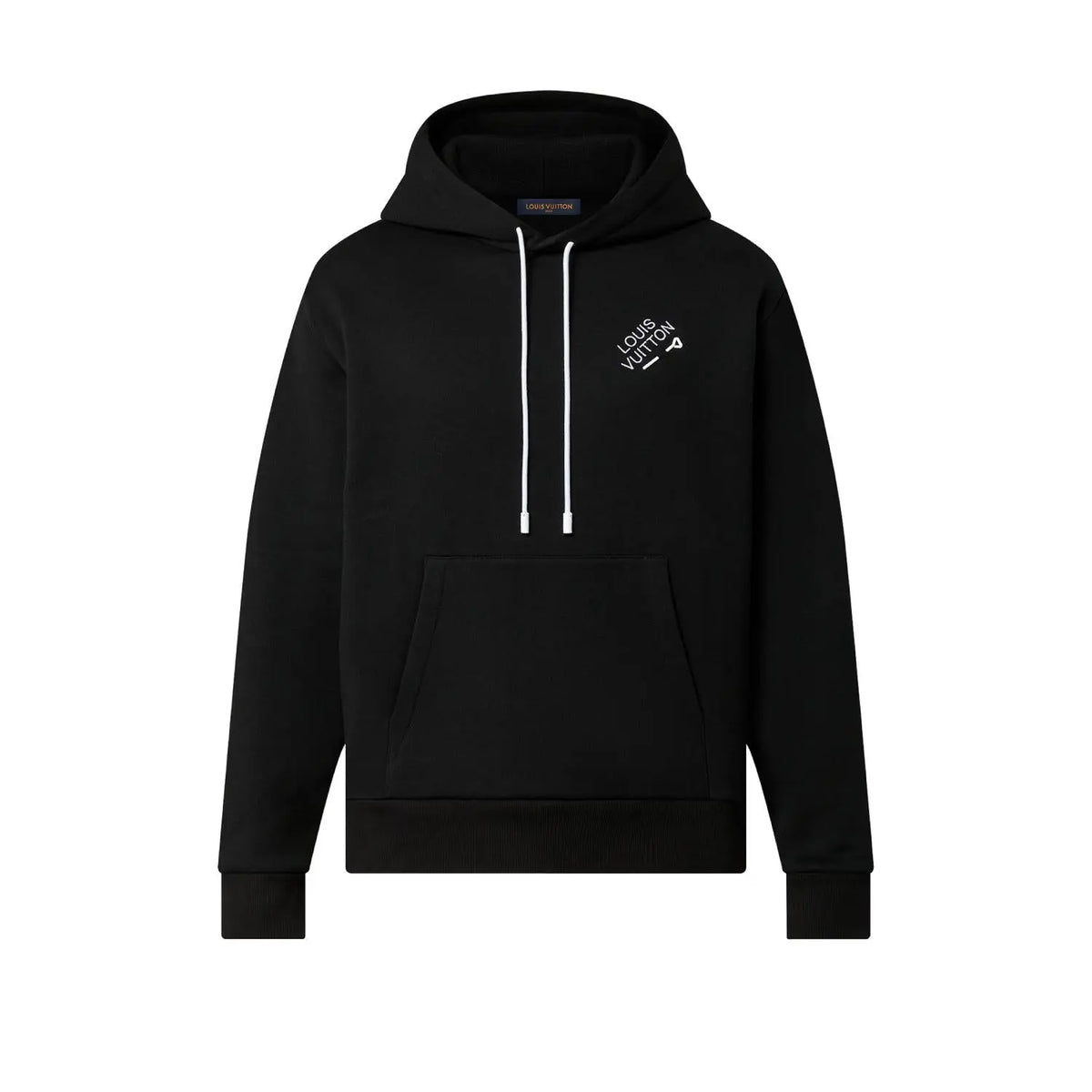 Signature Hoodie With Embroidery – this smart hoodie is made from brushed back cotton felpa and has a lined hood, – LUX VERSE Luxury Designer Fashion Outlet