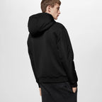 Hybrid Zipped Technical Cotton Hoodie – this hybrid zip-through hoodie is perfect for an easy weekend look and can be worn – LUX VERSE Luxury Designer Fashion Outlet