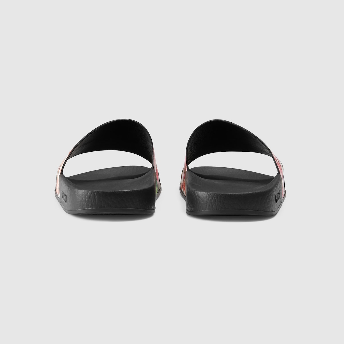 Women's GG Blooms slide sandal – a floral slide sandal in our GG Blooms supreme canvas with a molded rubber footbed – LUX VERSE Luxury Designer Fashion Outlet