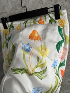 Shorts aus Seide mit Blumenmuster – Herren