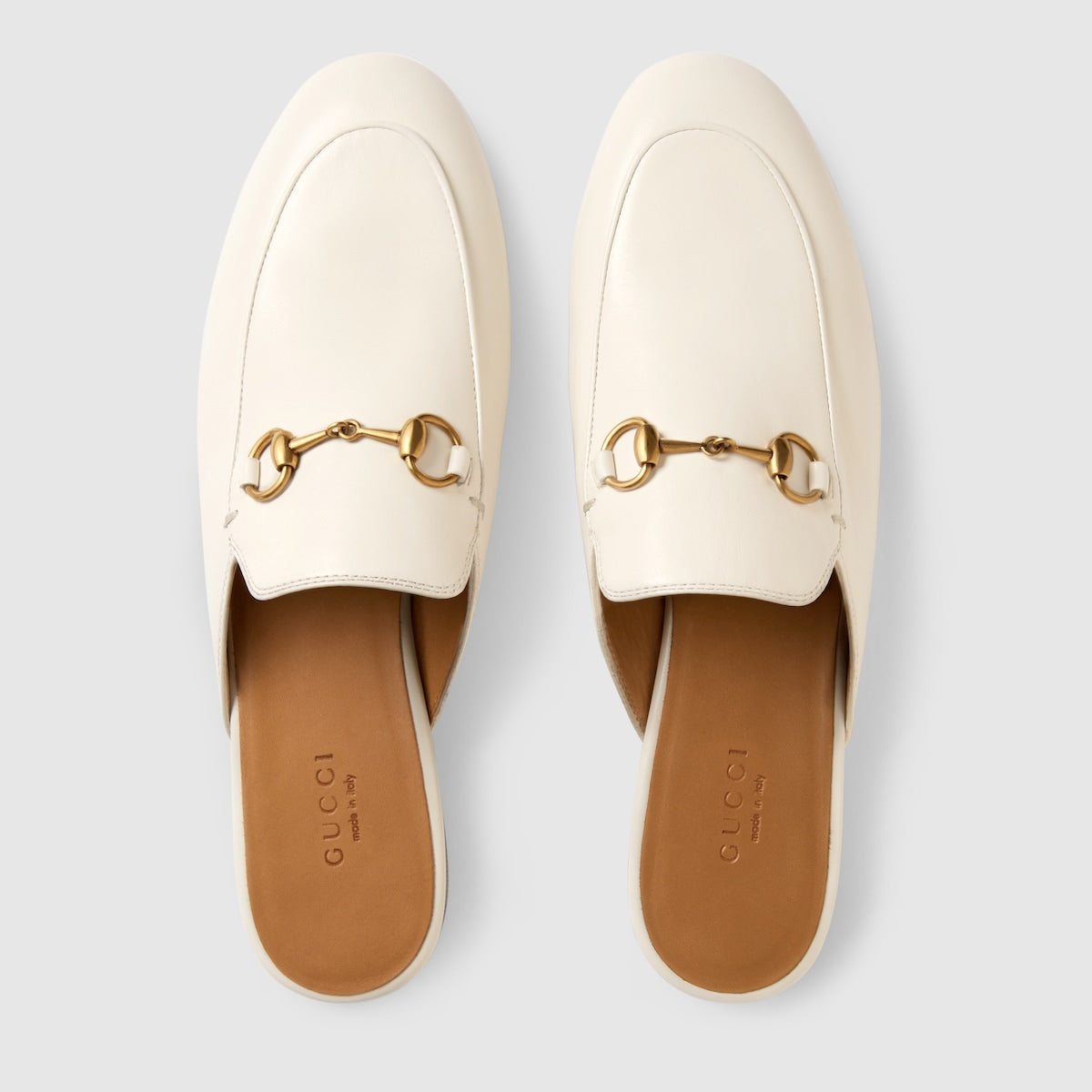 Women's Princetown Horsebit Slipper – white leather Women's Horsebit detail Leather sole Flat.4"heel – LUX VERSE Luxury Designer Fashion Outlet