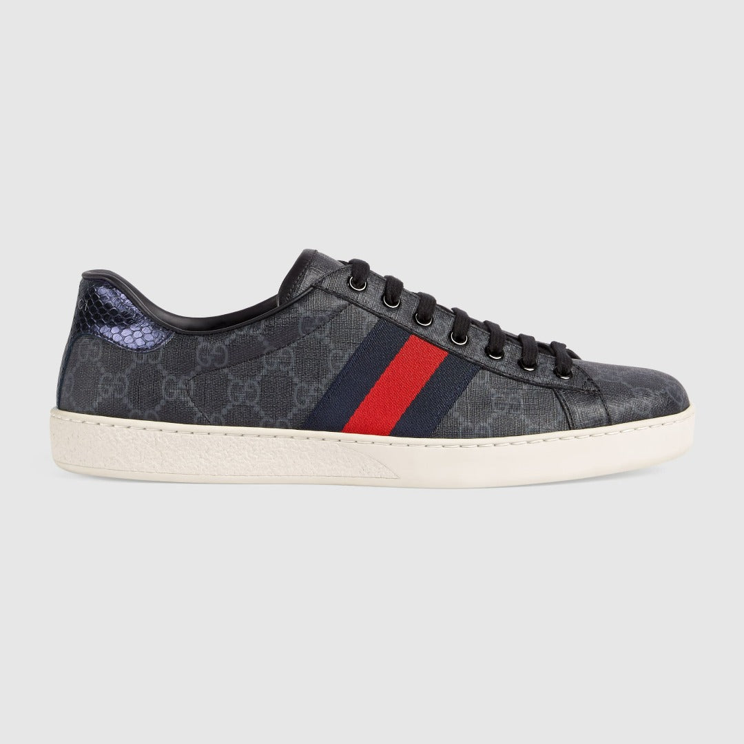 Men's Ace Gg Supreme Sneaker – the Ace sneaker is crafted from GG Supreme canvas and further enhanced by the House – LUX VERSE Luxury Designer Fashion Outlet