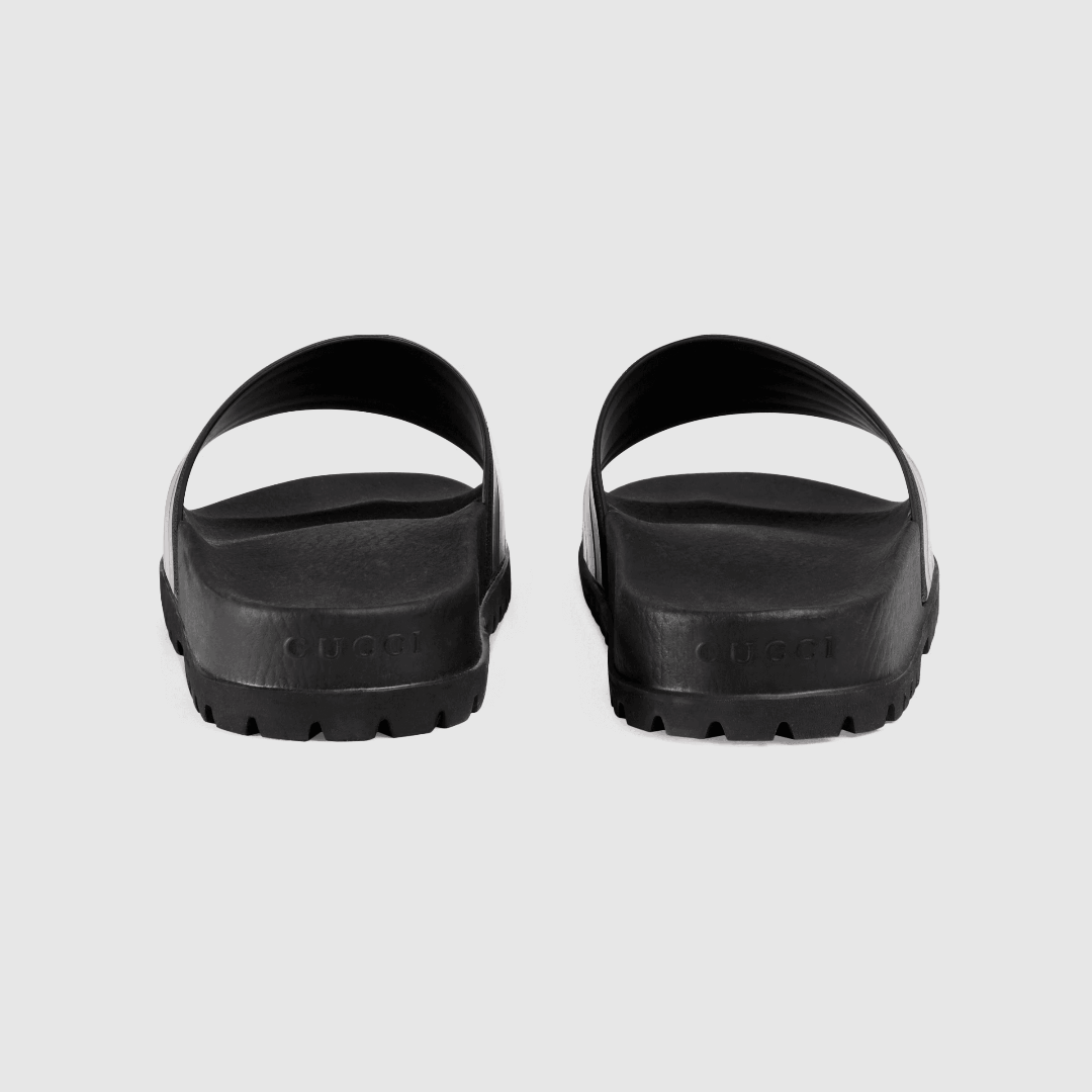 Men's Web Rubber Slide Sandal – please handle with care for longer product life – LUX VERSE Luxury Designer Fashion Outlet