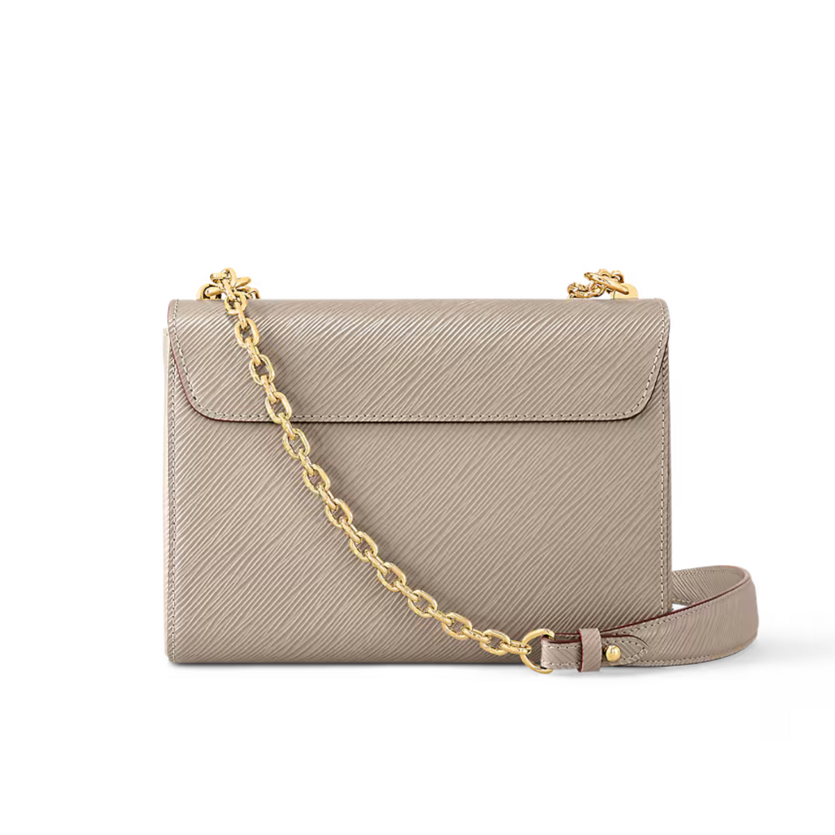 Twist MM Galet – the sliding chain strap can be doubled for shoulder carry or lengthened for – LUX VERSE Luxury Designer Fashion Outlet