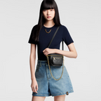 Mini Bumbag Empreinte Leather – this on-trend piece features a removable, adjustable strap and a removable, – LUX VERSE Luxury Designer Fashion Outlet