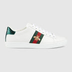 Women's Ace sneaker with bee – the House's classic low-top sneaker is embellished with the gold embroidered bee – LUX VERSE Luxury Designer Fashion Outlet