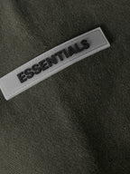 Grey Cotton Logo Pullover - Men's