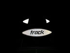 Track Black and Green Sneakers