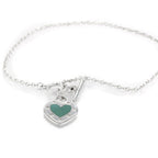 Love Heart Blue Bracelet – LUX VERSE Luxury Designer Fashion Outlet