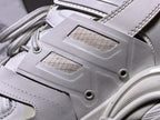Sneaker Track aus weißem Mesh