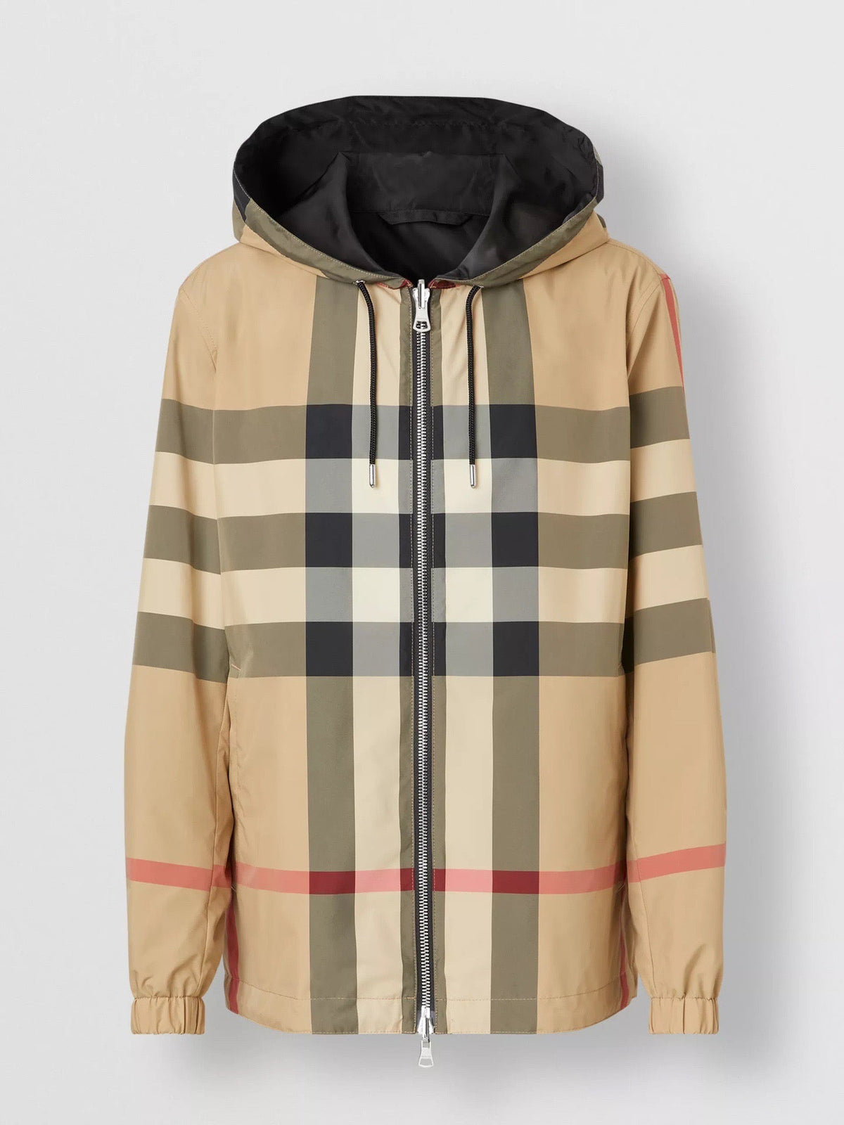 Check Hooded Sweatshirt - Men's