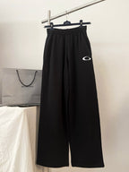 Wide-Leg Logo Trousers - Men's