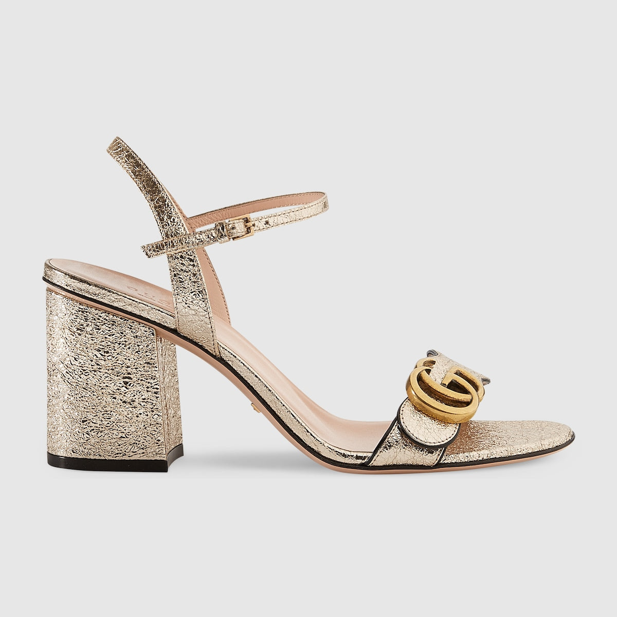 Women's mid-heel sandal with Double G – part of the now known GG Marmont line, the Double G is an archival play on – LUX VERSE Luxury Designer Fashion Outlet