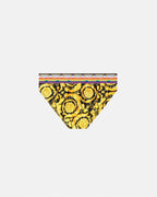 Pride Barocco Swim Briefs – for hygiene purposes we advise to maintain the adhesive protective slip while trying – LUX VERSE Luxury Designer Fashion Outlet