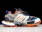 Track Blue and Orange Sneakers
