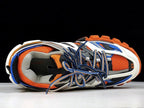 Track Blue and Orange Sneakers