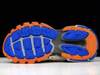 Track Blue and Orange Sneakers