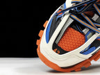 Track Blue and Orange Sneakers