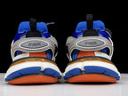 Track Blue and Orange Sneakers