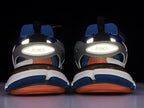 Track Blue and Orange Sneakers