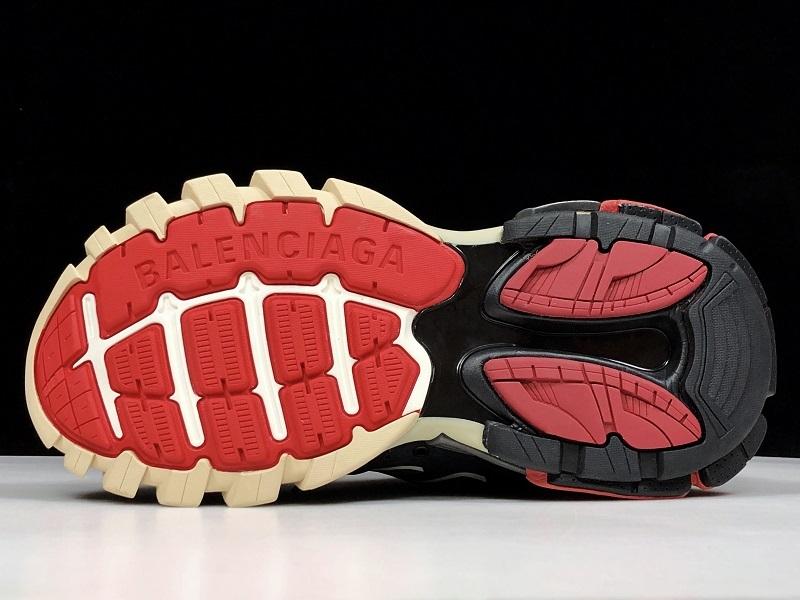 Track Black and Red Sneakers