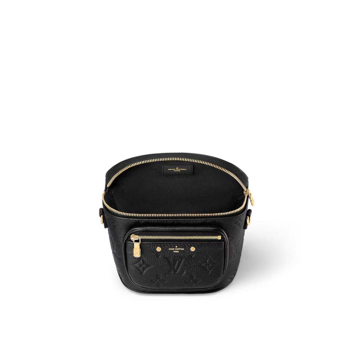Mini Bumbag Empreinte Leather – this on-trend piece features a removable, adjustable strap and a removable, – LUX VERSE Luxury Designer Fashion Outlet