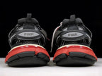 Track Black and Red Sneakers
