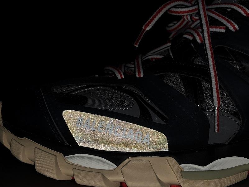 Track Black and Red Sneakers