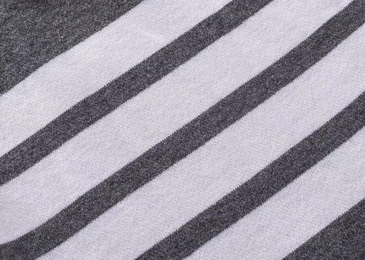 Red Jersey Bar Stripe Drawstring - Men's