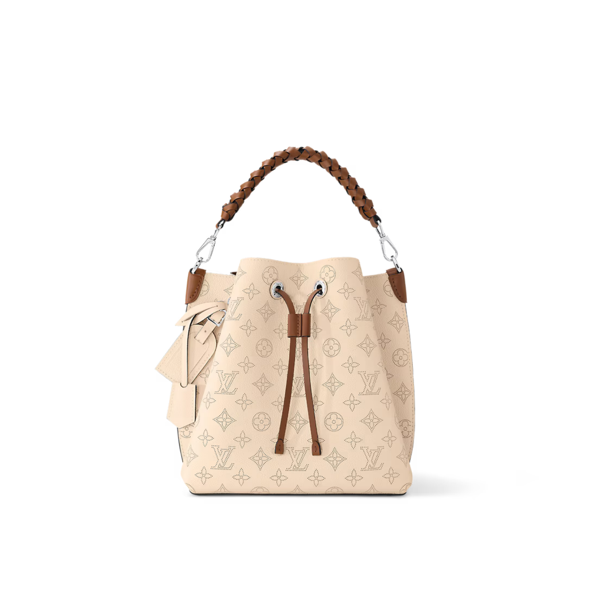 Muria Leather Bucket – the Muria bucket bag is made from Mahina calf, a perforated leather with a discreet – LUX VERSE Luxury Designer Fashion Outlet