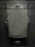 Schwarzer Nylon-Daunenparka – Herren