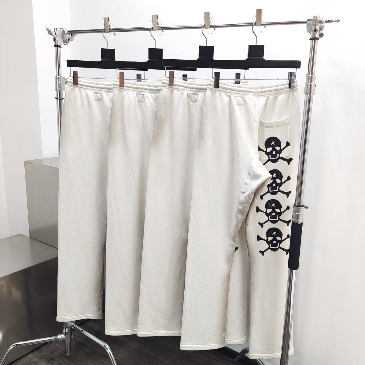 Dark White Trousers - Men's