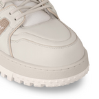 Louis Vuitton Trainer Leather Maxi Sneaker – alligator-printed calf leather Technical laces with stopper Rubber outsole Initials – LUX VERSE Luxury Designer Fashion Outlet