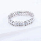 Perlee Diamond Silver Ring – LUX VERSE Luxury Designer Fashion Outlet
