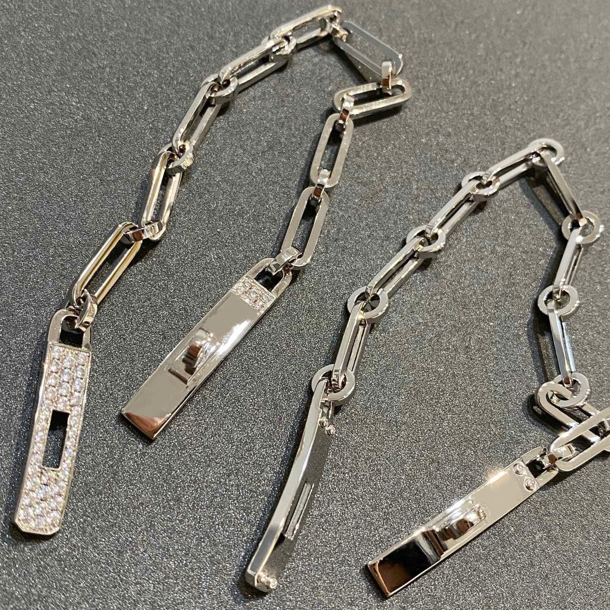 Chaine Bracelet Small Model Diamond – LUX VERSE Luxury Designer Fashion Outlet
