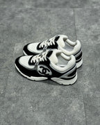 White Mesh Colourblock Chunky - Women's