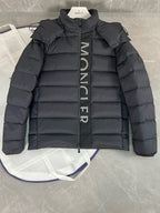 Schwarze Steppjacke - Herren