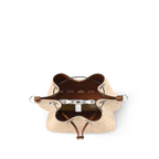 Muria Leather Bucket – supple and sophisticated, it is a pleasure to carry, either by the braided top – LUX VERSE Luxury Designer Fashion Outlet