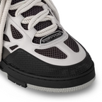 Skate Rubber Sneaker – this bicolor model incorporates a Monogram Flower on the side and three Monogram – LUX VERSE Luxury Designer Fashion Outlet
