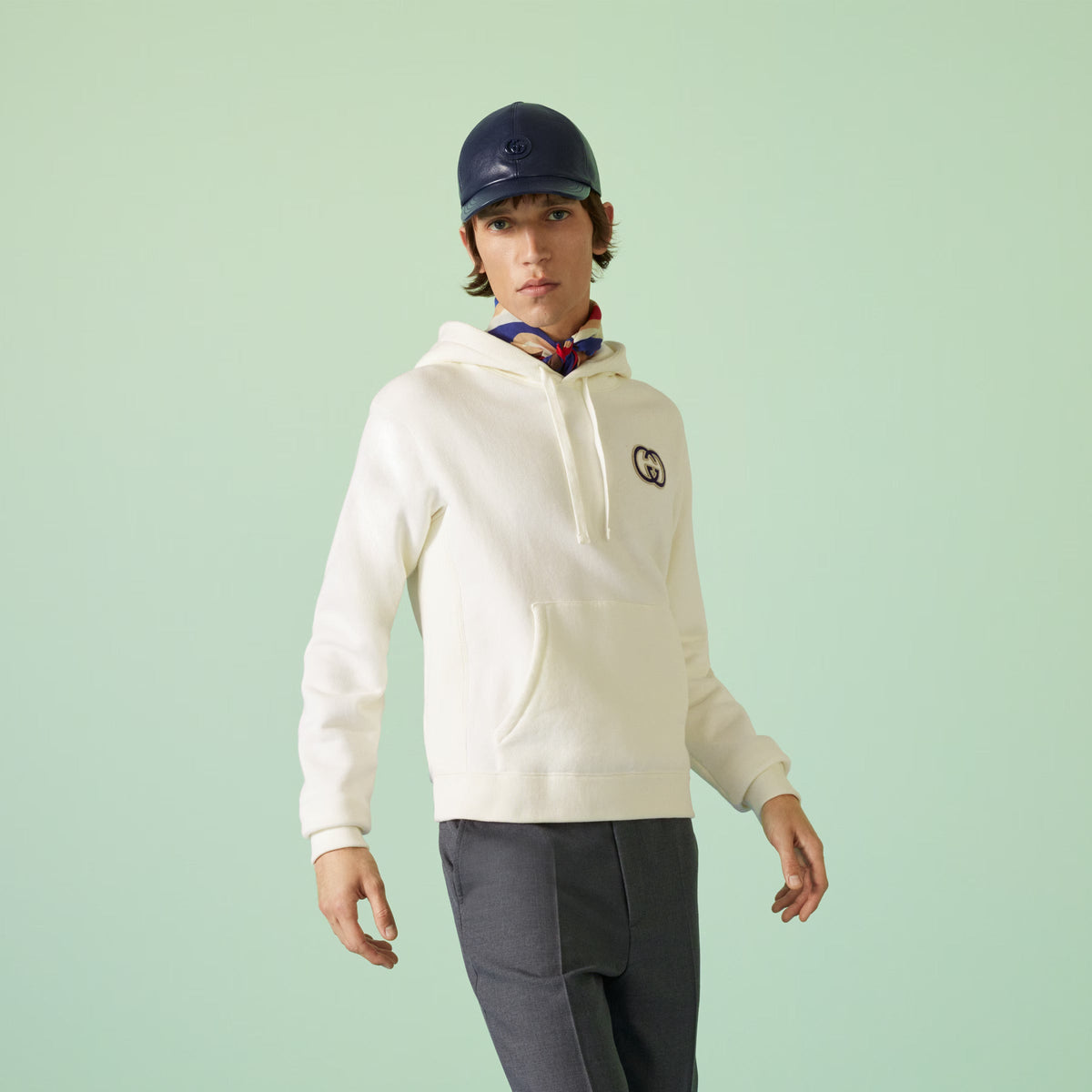 Cotton Jersey Hooded Sweatshirt – a range of ready-to-wear pieces from the Pre-Fall 2023 collection embodies this – LUX VERSE Luxury Designer Fashion Outlet
