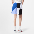 Printed Graphic Swim Shorts – these vibrant swim shorts have a fresh and sporty vibe with a graphic Monogram Scarf – LUX VERSE Luxury Designer Fashion Outlet