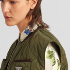 Quilted light Re-Nylon vest – experience lightweight warmth with the Quilted light Re-Nylon vest – LUX VERSE Luxury Designer Fashion Outlet