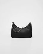 Re-Edition 2005 Re-Nylon bag – this versatile bag with Saffiano leather trim comes with a detachable pouch attached – LUX VERSE Luxury Designer Fashion Outlet