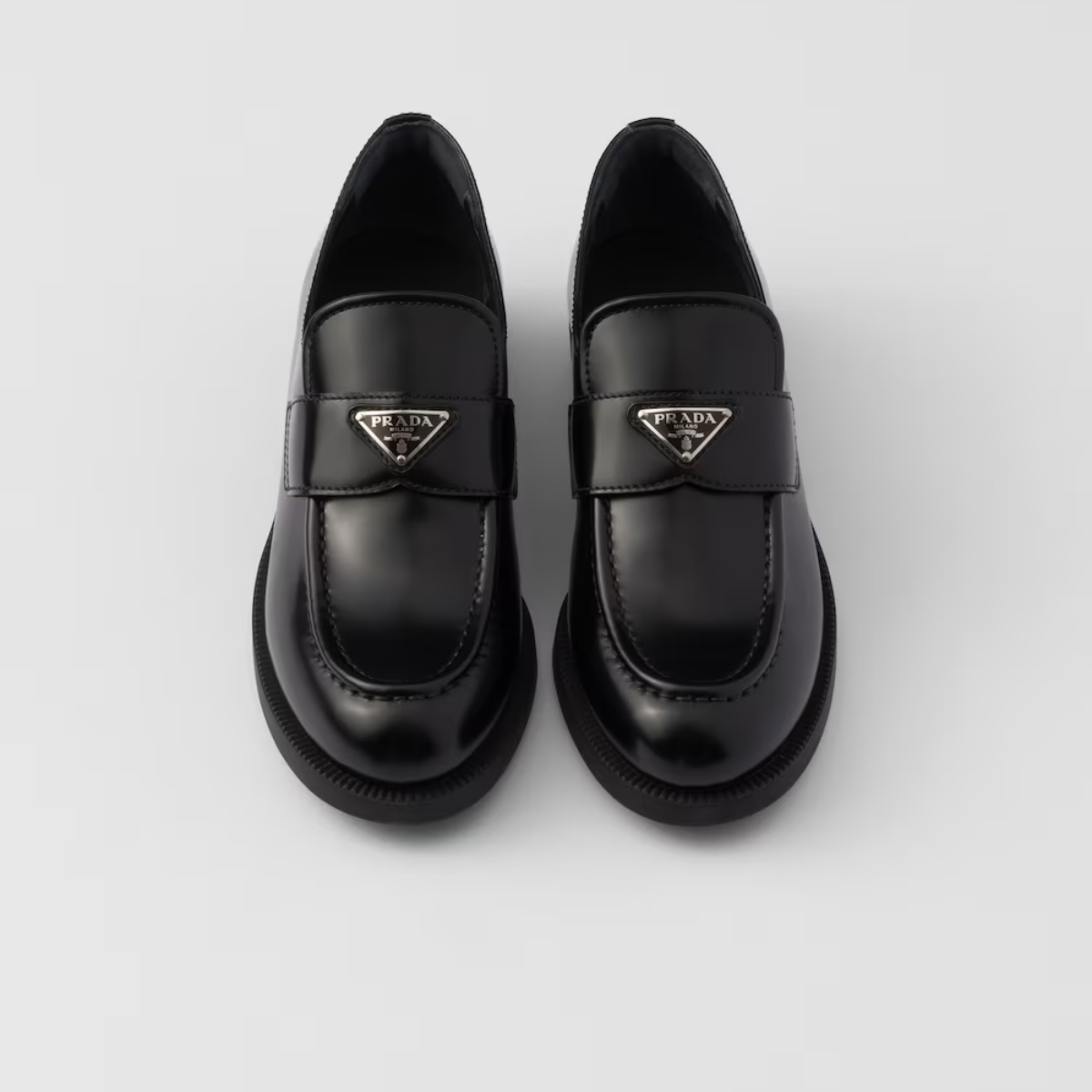 Elegant Brushed leather Black loafers – a design with tapered lines reinterprets the iconic men's loafer – LUX VERSE Luxury Designer Fashion Outlet